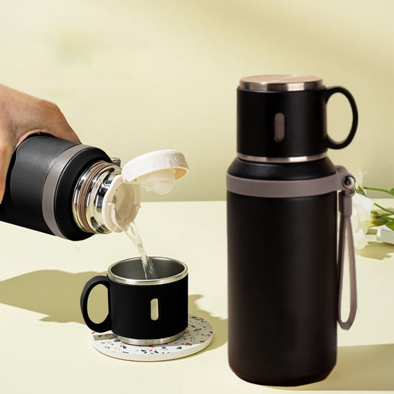 Stainless Steel Insulated Tumbler with Tea Infuser | 600ml Large Capacity | 304 Stainless Steel Interior | Double-Wall Vacuum Insulation for Hot & Cold Drinks | Multiple Colors