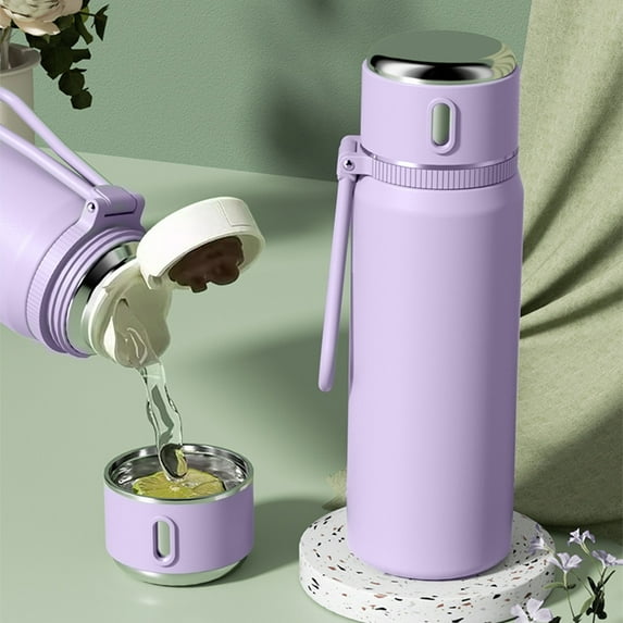 Stainless Steel Insulated Tumbler, Vacuum Flask for Temperature Retention, Leak-Proof Lid and Durable Construction, Ideal for Daily Commute and Outdoor Activities, On-the-Go Individuals