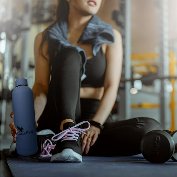 Stainless Steel Insulated Water Bottle 25oz | | Leakproof Drinking Bottle for On The Go, Home, Office or Car