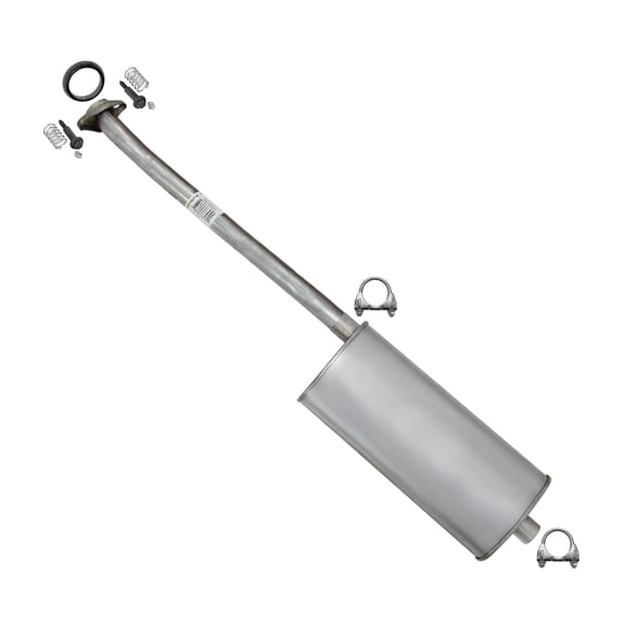 Stainless Steel Intermediate Pipe Muffler Kit Fits 1998-2003 B2300 2.3L and B2500 2.5L - Direct-Fit