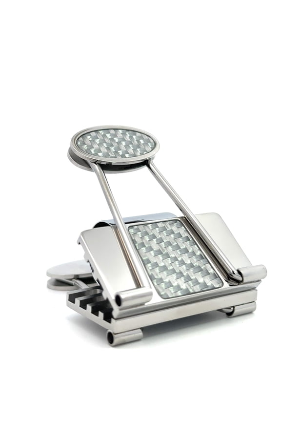 Stainless Steel Ionic Plated Metal Money Clip for Men, Bill Binder Clip, Wallet, Credit Card Holder, Minimalist Slim Money Clip A101