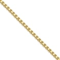 thumbnail image 1 of Stainless Steel Ip Gold-Flashed 2.4mm 20inch Box Chain Necklace - 11.5 Grams - 20 Inch, 1 of 2