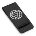 thumbnail image 1 of Stainless Steel Iron Man Classic Slim Money Clip Credit Card Holder, 1 of 2