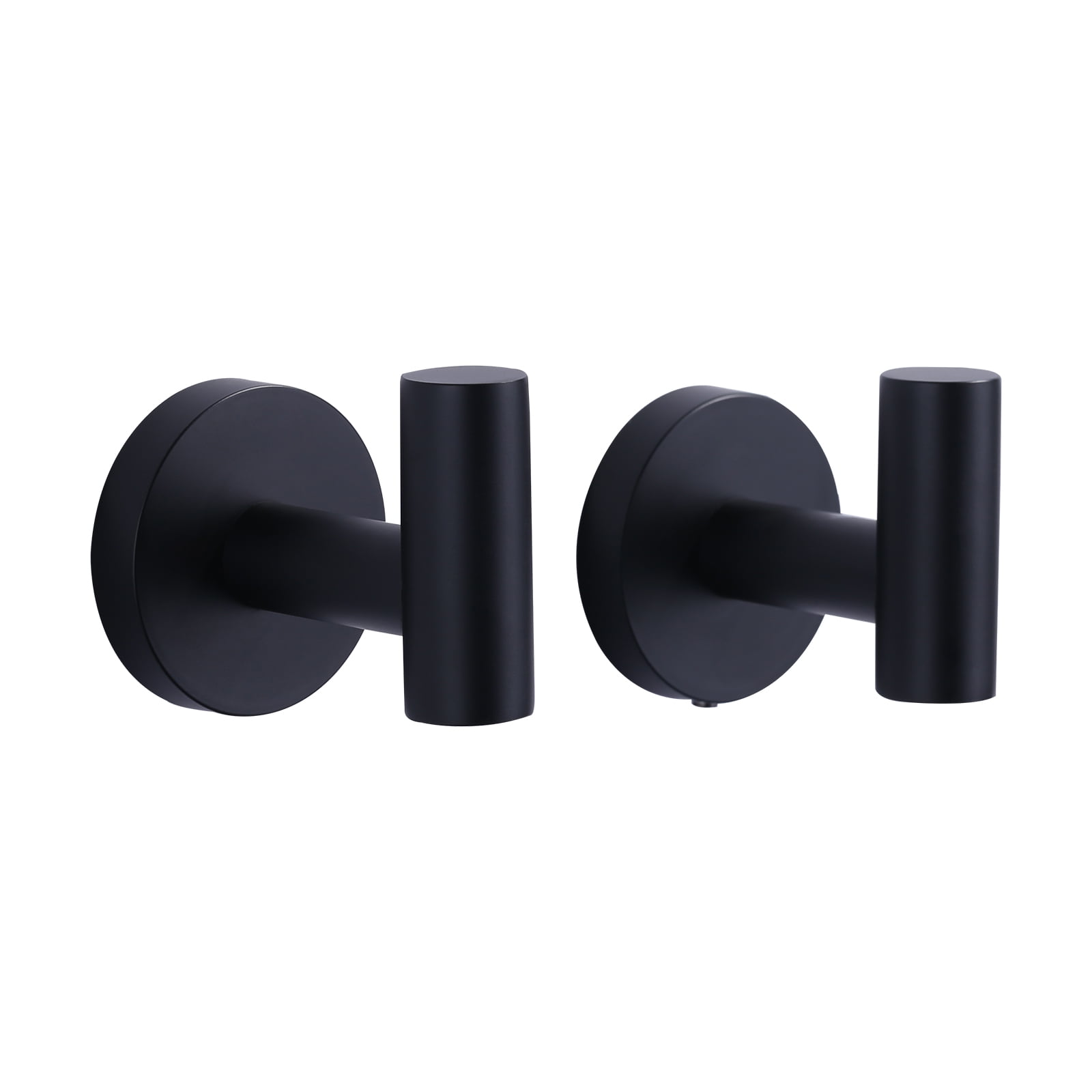 Stainless Steel J-Hook Robe/Towel Hook in Matte Black