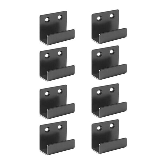 Stainless Steel J Hooks for Ceramic Tile Display Bracket Holder 8 Pack 21mm
