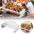 thumbnail image 1 of Outdoor Barbecue Grill Rack for Jalapeno Peppers Stainless Steel Roasting Griller and Cooker for Outdoor Use Durable Kitchen and Patio, 1 of 6