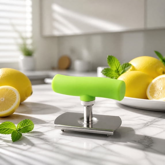 Stainless Steel Jar Opener - Adjustable Manual Jar Lid Opener - Manual Gripper, Cap Crack Jar Opener, Easy Kitchen Tool for Medium & Large Jars