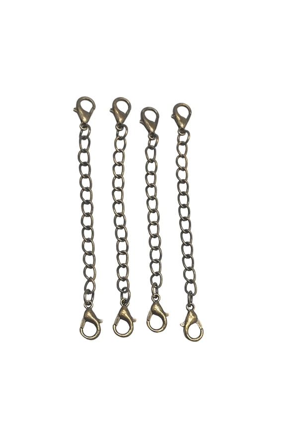 Stainless Steel Jewelry Extender Chains – 18 Piece Suitable For Necklaces Bracelets And Anklets; Lengths: 1"