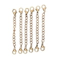 thumbnail image 1 of Stainless Steel Jewelry Extender Chains – 18 Piece Suitable For Necklaces Bracelets And Anklets; Lengths: 1", 1 of 7