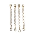 thumbnail image 1 of Stainless Steel Jewelry Extender Chains – 18 Piece Suitable For Necklaces Bracelets And Anklets; Lengths: 1" 2" 3" 4" 5" 6" Initial Pendant Necklace Necklaces Real Thick Necklaces for Women Rosary, 1 of 7
