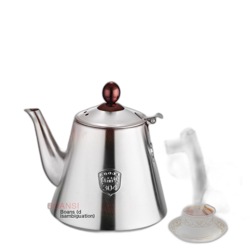 Stainless Steel Kettle, Induction Cooker, Flat Bottom Kettle, Matching Small Teapot, Tea Set, Kettle