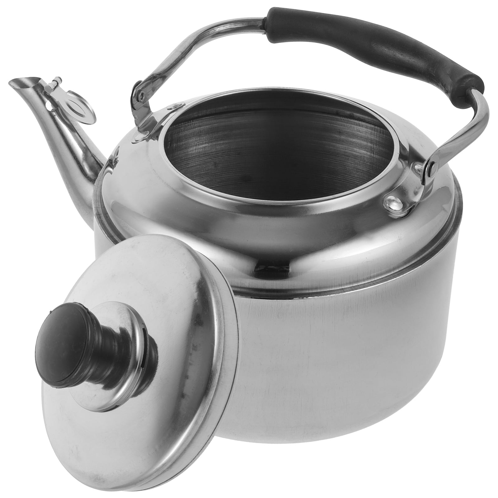 Stainless Steel Kettle Whistling Tea Teal Water Pitcher Loud Stove