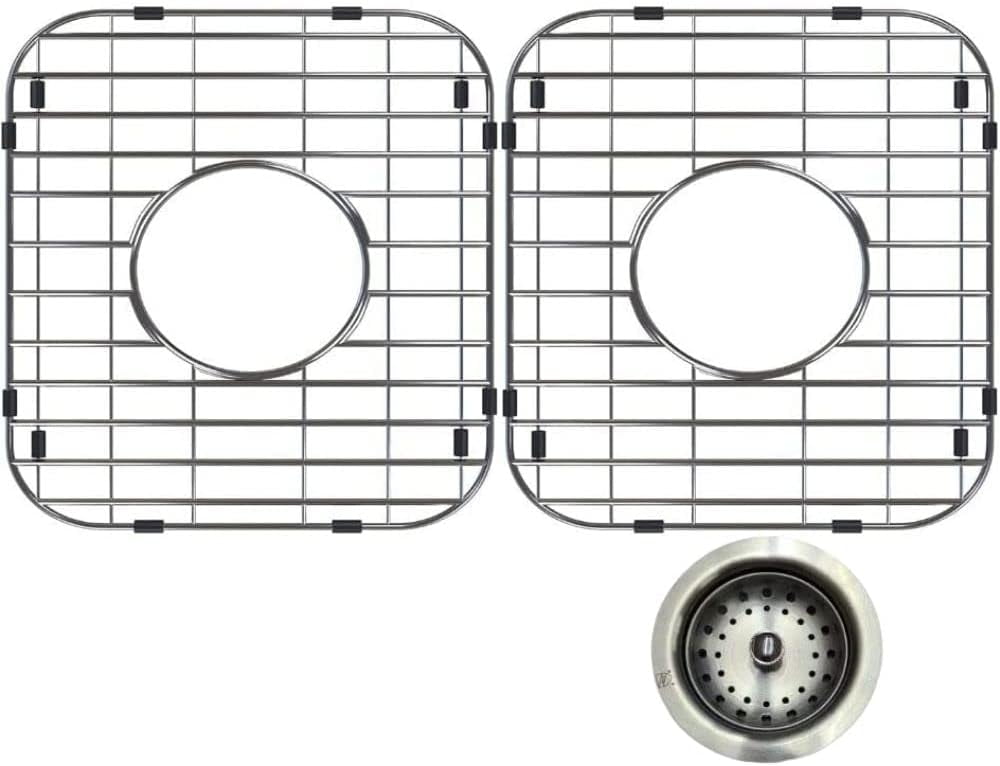 Stainless Steel Kitchen 13" x 11 Inch Protector Grids for Sinks