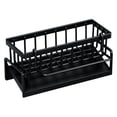 thumbnail image 1 of Stainless Steel Kitchen Caddy Organizer with Auto Drain Sponge Holder and Soap Dispenser Storage, 1 of 9
