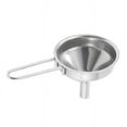 thumbnail image 1 of Stainless Steel Kitchen Funnel for Bottles Efficient Oil Liquid Filling Tool with Extended Handle, 1 of 4