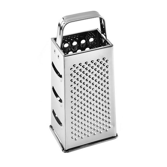 Stainless Steel Kitchen Grater Multipurpose 4-Sides Box Grater Food Grater