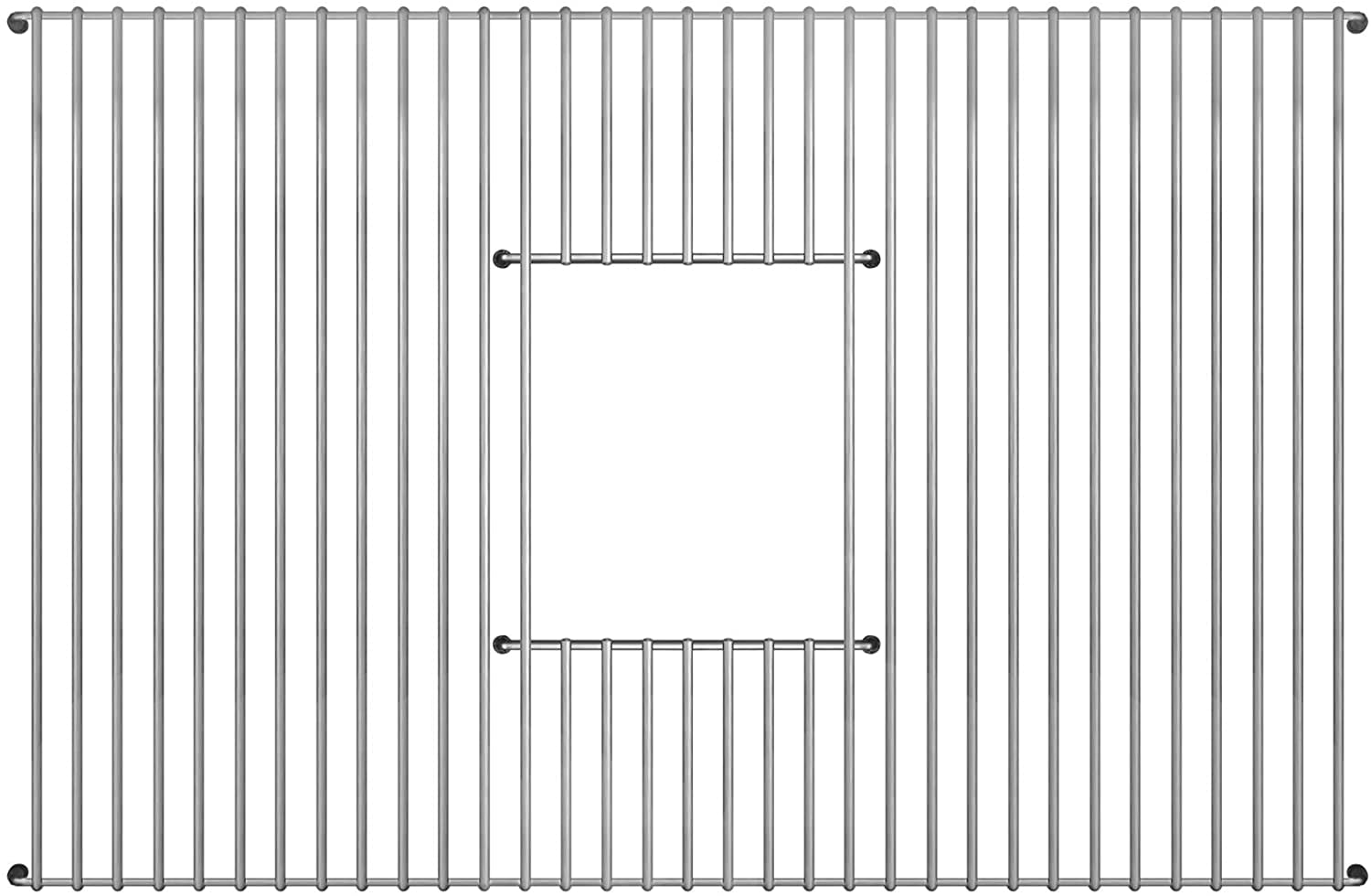 Stainless steel kitchen grid for whitehaus collection sink 16 x 27
