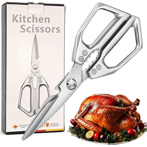 Stainless Steel Kitchen , Kitchen   Purpose, Stainless Steel Cooking Aid  Heavy Duty Poultry Shears   Meat  Dishwasher Safe