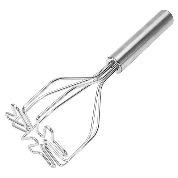 Stainless Steel Kitchen Masher and Grater Tool for Potatoes Beef and Tostones