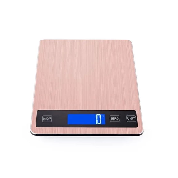 Stainless Steel Kitchen Scale,Gray Food Scale,Digital Display Show Weight In G/KG/LB:OZ/ML/FL.OZ For Cake Baking ,Simple Operation
