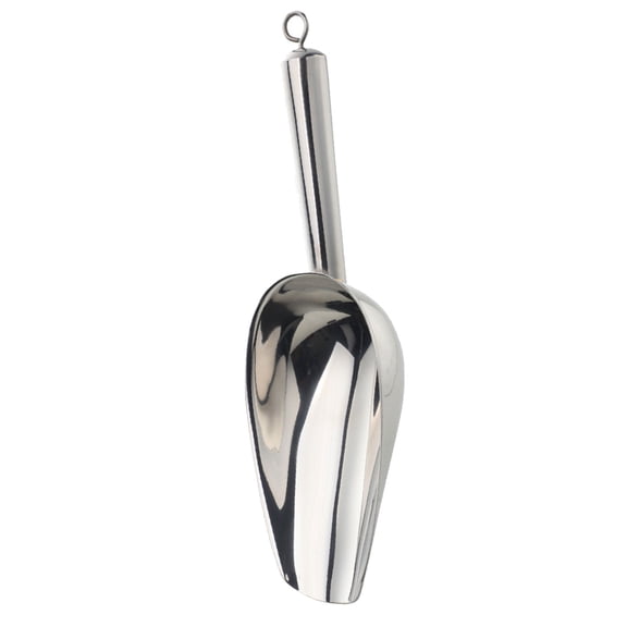 Stainless Steel Kitchen Scoops Corrosions Resistant Scooper wotj Comfortable Handle For Ice Chip And Dry Ingredients