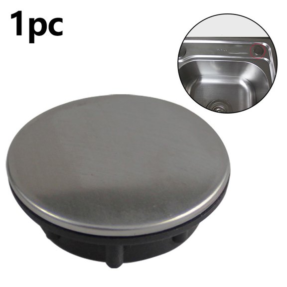 Stainless Steel Kitchen Sink Hole Water Basin Cover Sink 36mm
