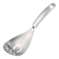 thumbnail image 1 of Stainless Steel Kitchen Spoon, Multipurpose Grinding Spoon Strainer Spatula Cooking Spoon, Multifunctional Cooking Spoon, Skimmer Scoop Food Strainers for Cooking, Mashing, Draining, Grating, 1 of 2