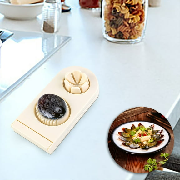 Stainless Steel Knife 2 In 1 Fancy Double Kitchen Gadgets Knife