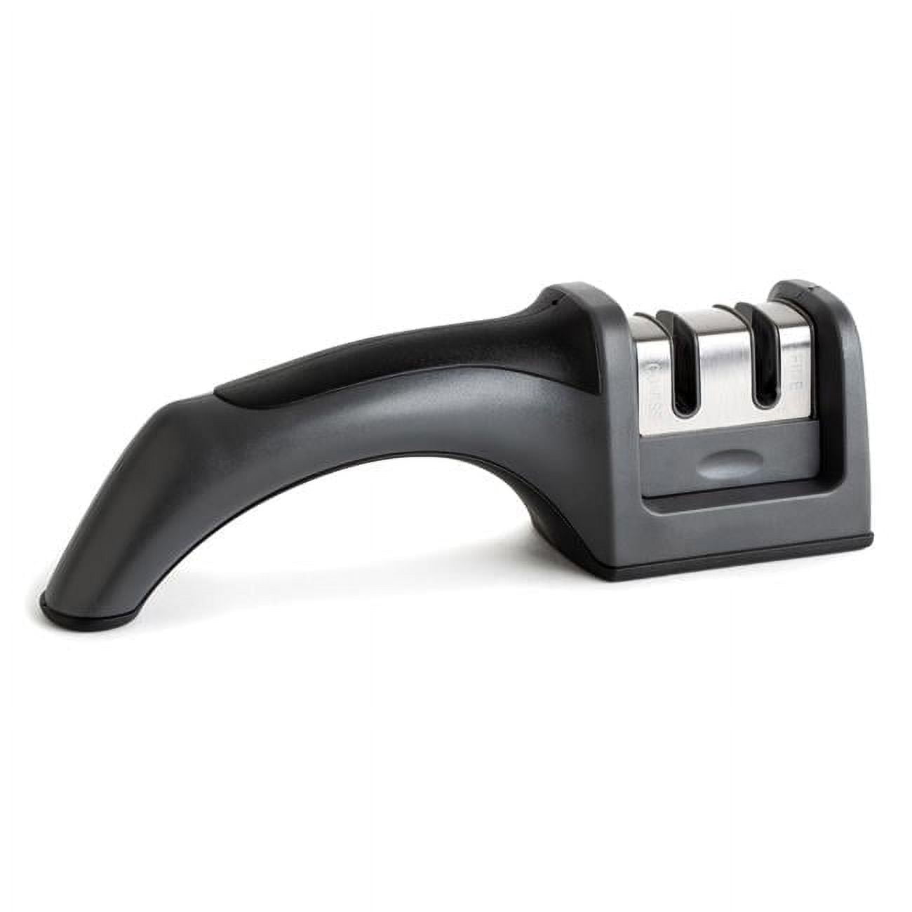 Stainless Steel Knife Sharpener, Gray
