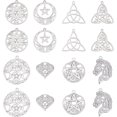 thumbnail image 1 of Stainless Steel Knot Charms Bulk for DIY Craft Handmade Objects, 1 of 9