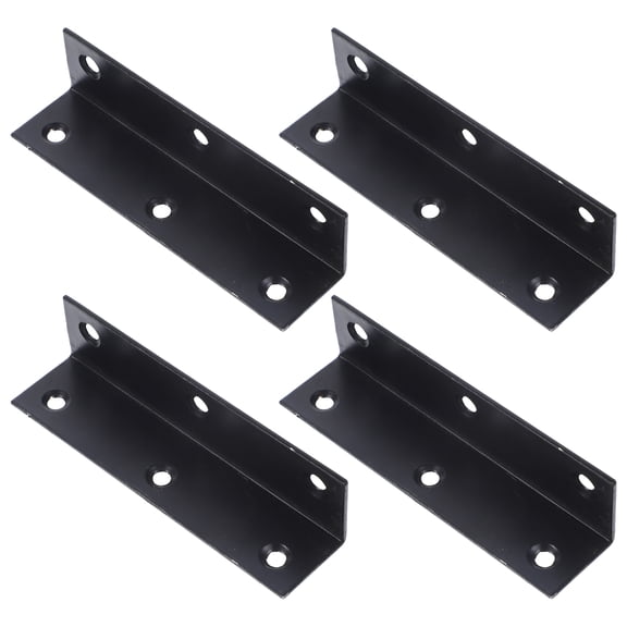 NIAIZEK L Shape Heavy Duty Shelf Brackets Metal Corner Support 4pcs