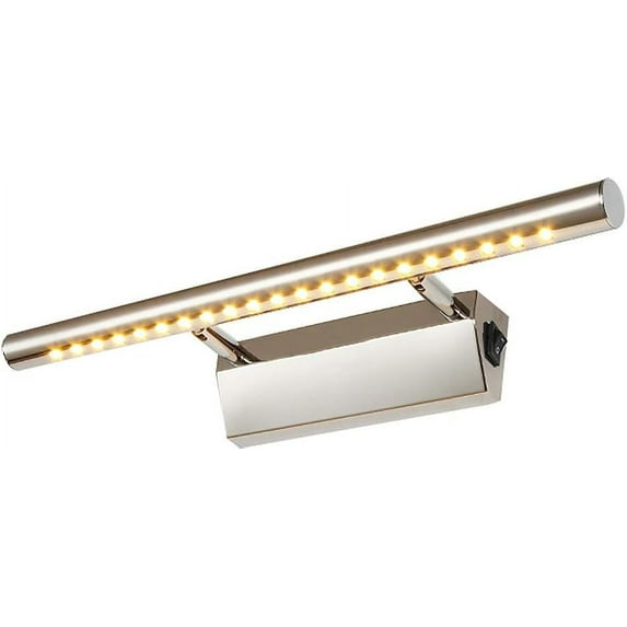 Stainless Steel LED Picture Light, Modern Minimalism Energy Saving Dimmable Art Light for Home and Office Artwork Displays