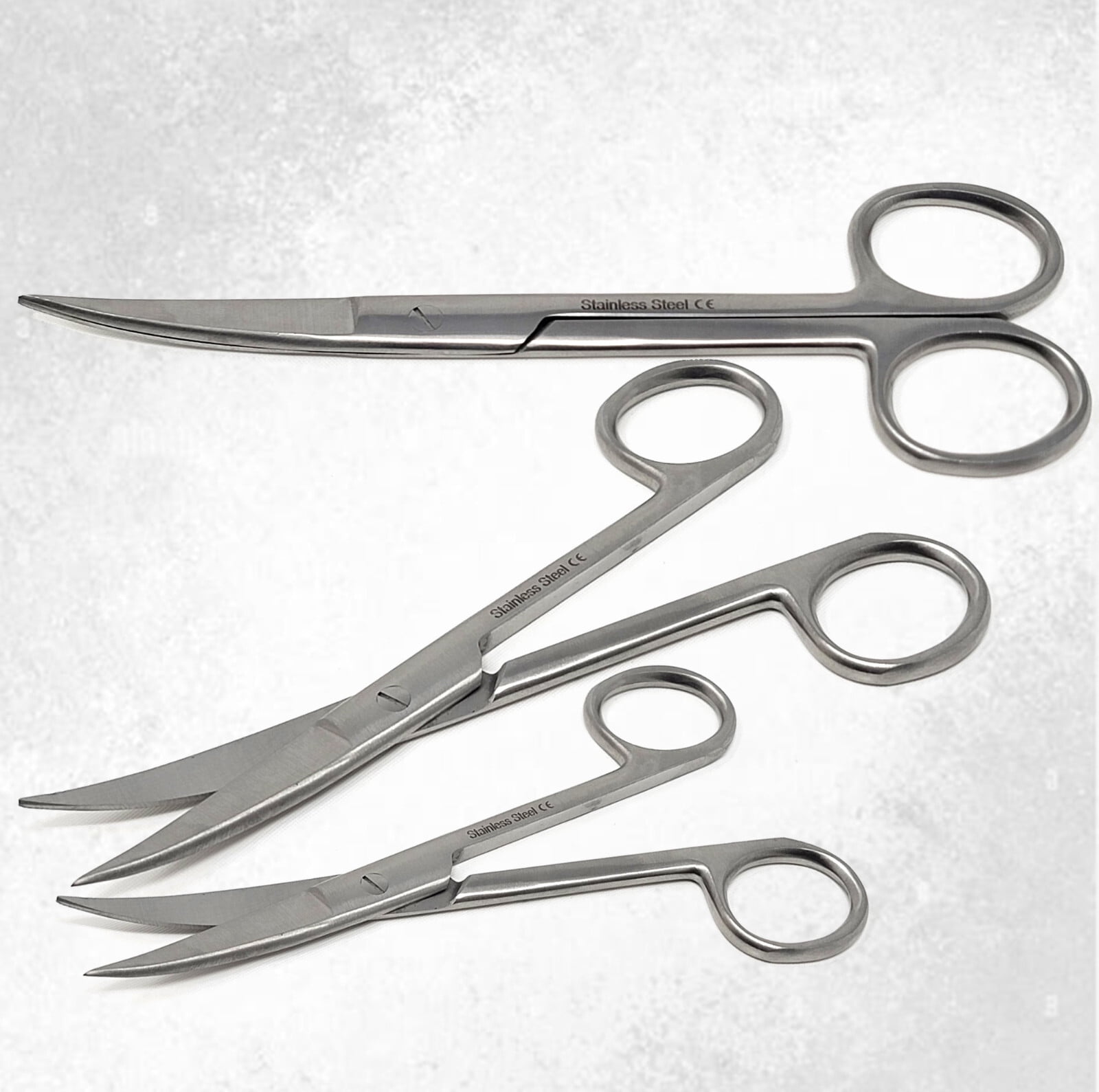 Stainless Steel Lab Scissors 4.5