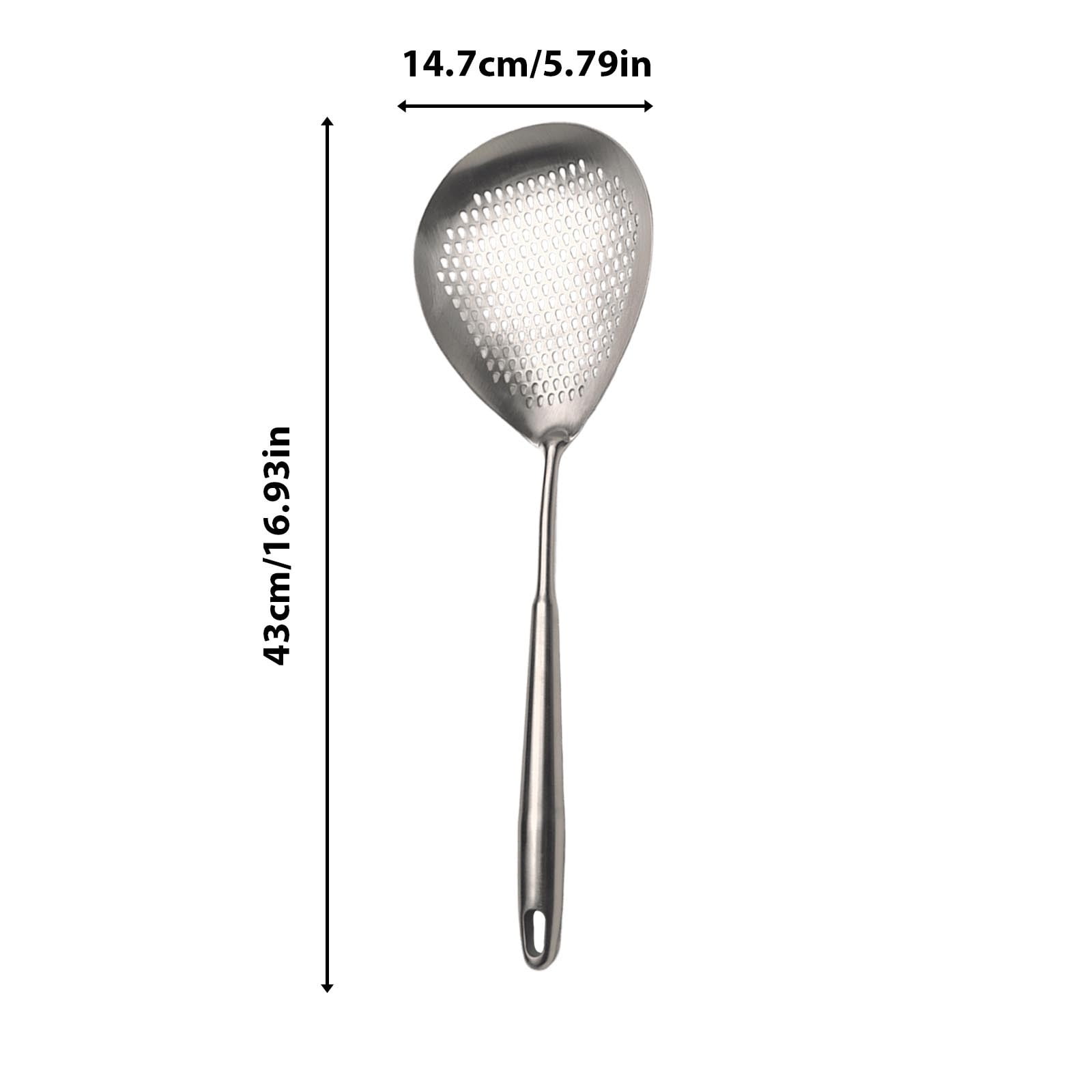 Stainless Steel Large Leaky Spoon,High Capacity Scoop,Leaky Spoon