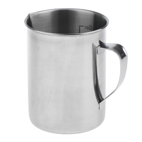 Stainless Steel Large Measuring Cup Beaker Jug Container Kitchen Liquid Food Oil Measurement, 1000ml