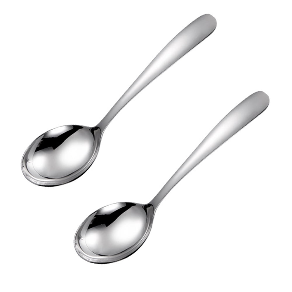 Stainless Steel Large Serving Spoon Tabletop Flatware Serving Utensil