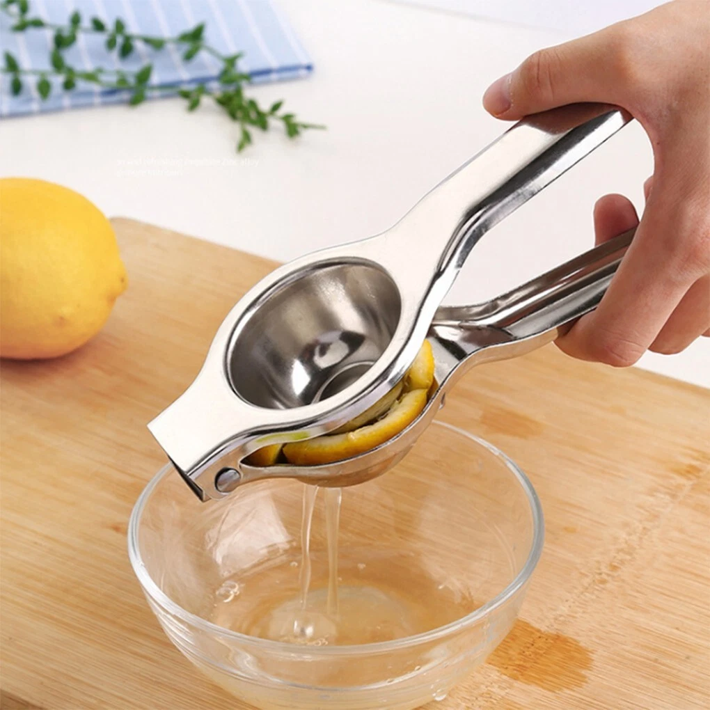 Stainless Steel Lemon Orange Lime Squeezer Juicer Kitchen & Bar Hand Press Tool
