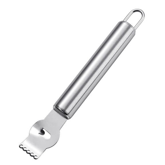 Stainless Steel Lemon Peeler, Professional Fruit Grater for Zesting and Peeling, Easy-to-Clean Kitchen Tool with Unique Handle Design for Baking and Cooking