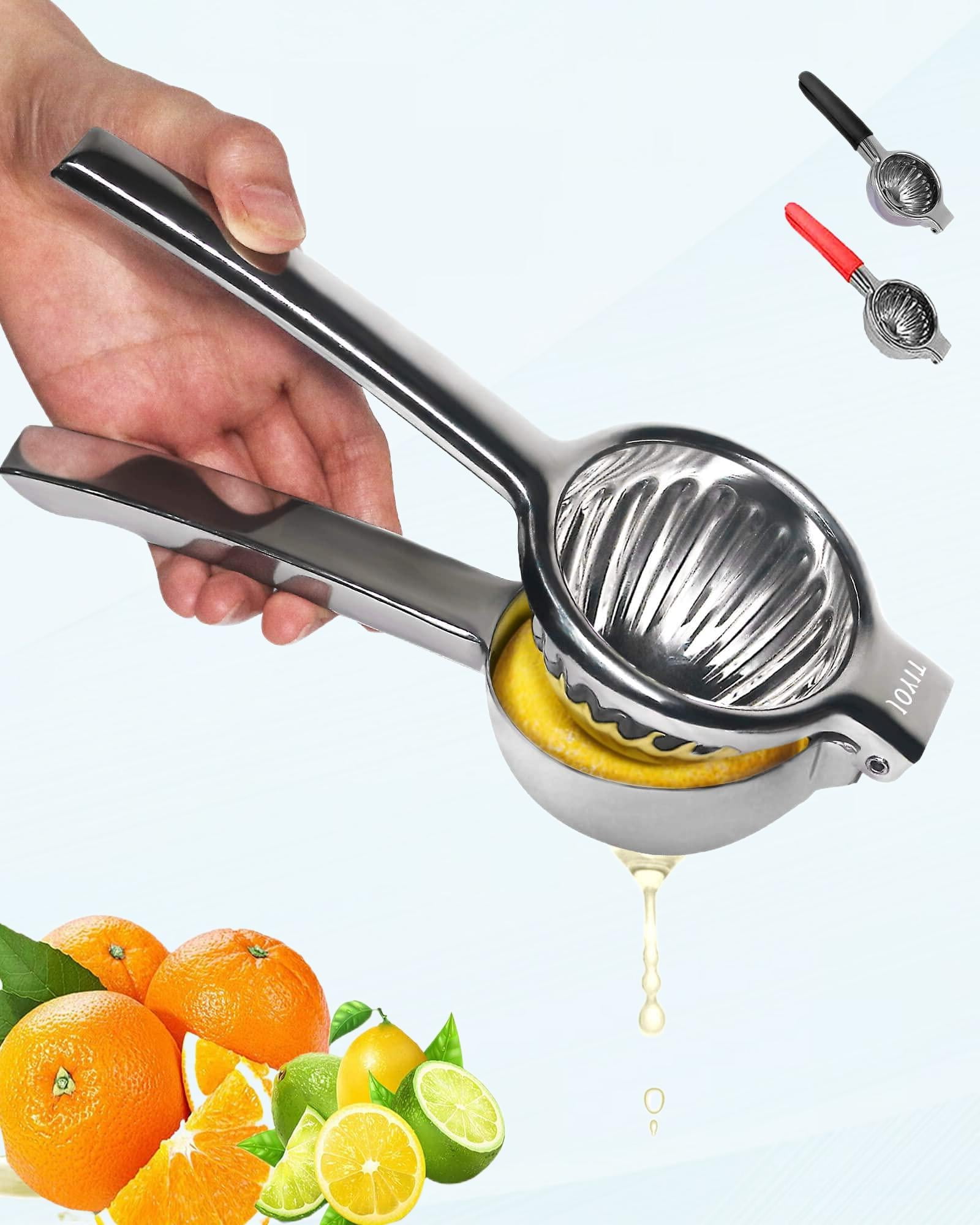 Stainless Steel Lemon Squeezer Heavy Duty Lemon Juicer, Large Hand