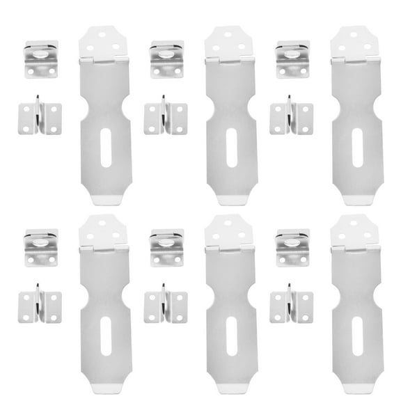 Stainless Steel Lock Heavy Duty Door Hasp Pool Gate Latch Furnitures Fence Locks for Outdoor Gates Drawer