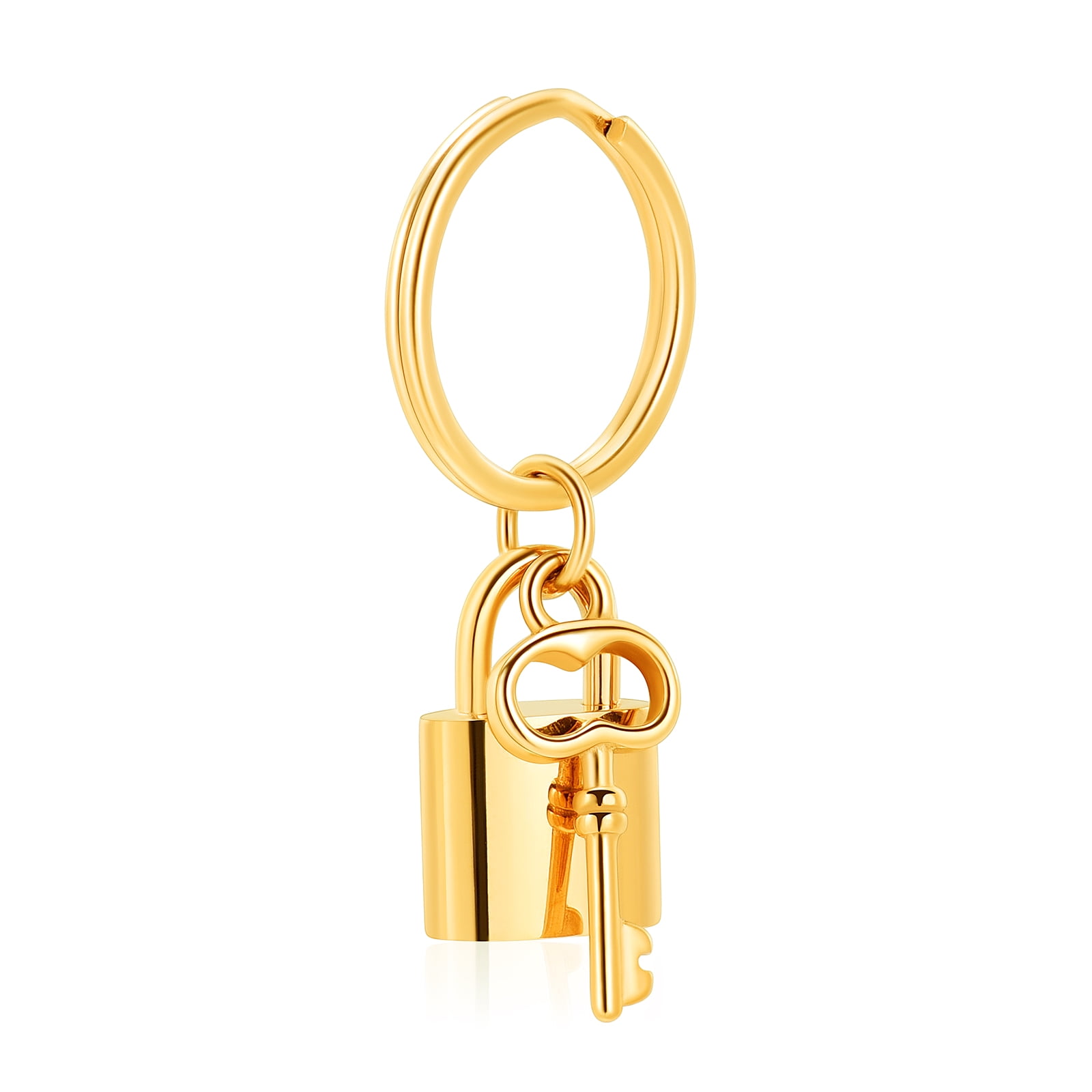 Stainless Steel Lock with Key Urn Locket Cremation Jewelry for Ashes ...