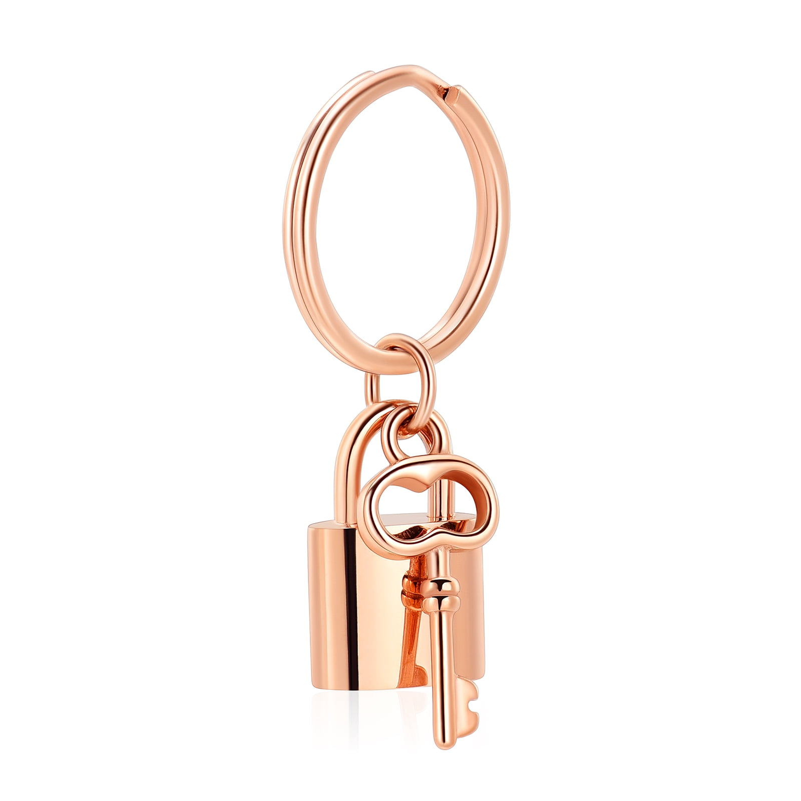 Stainless Steel Lock with Key Urn Locket Cremation Jewelry for Ashes ...
