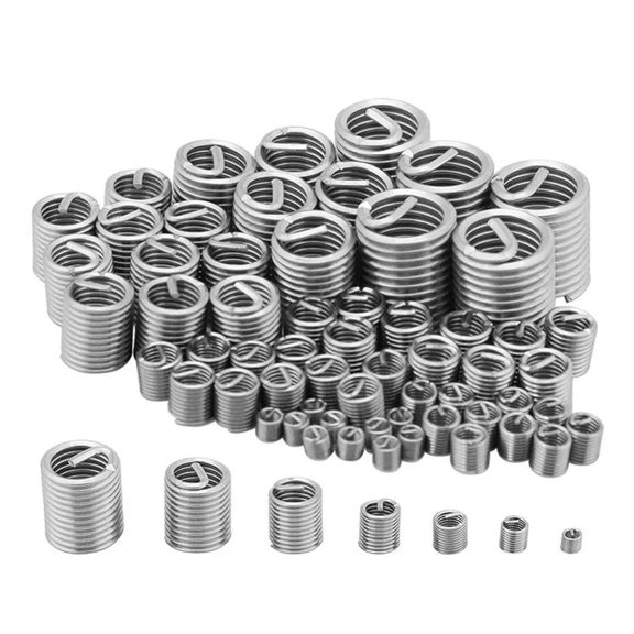 Stainless Steel Locking Wire Thread Inserts 3mm 12mm Vibrations Resistant Fastener Reinforcement Wire Thread Inserts