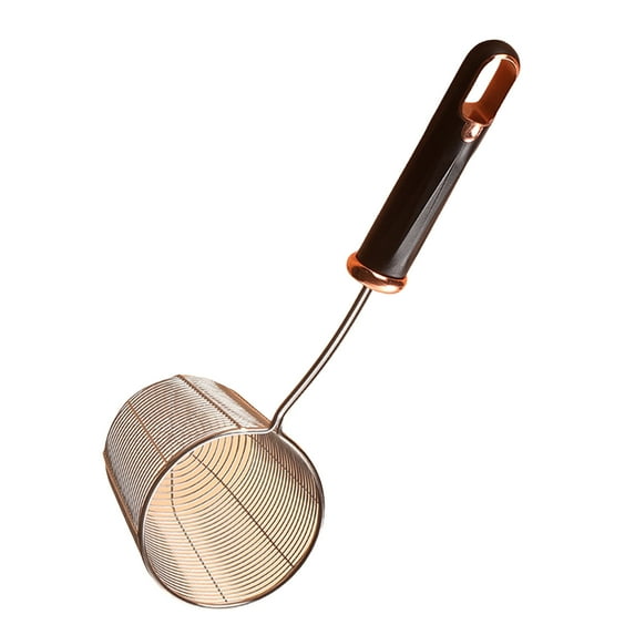 Stainless Steel Long Handle Colander Skimmer Thickened Deepening Strainer Spoon Kitchen Accessories Frying Tool