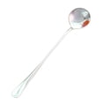 thumbnail image 1 of Stainless Steel Long Handle Spoon, 1Pc Korean Creative Round Head Cutlery, For Tea, Coffee & Ice Cream, Standard Size 1 Pack, 1 of 5