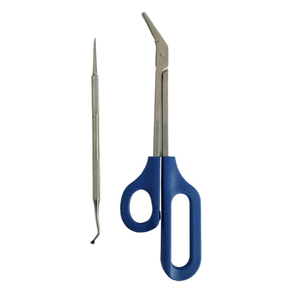 Stainless Steel Long Handle Toenail for Seniors