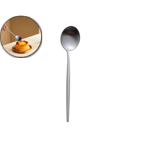 Stainless Steel Long-Handled Coffee Spoon – Elegant Tree Branch Design Stirring Spoon for Iced Tea, Desserts & Beverages
