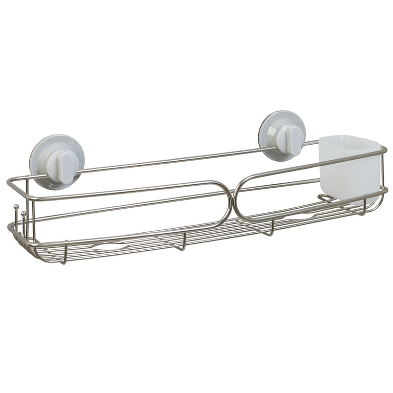 Zenith Over-The-Shower Caddy, White, Small