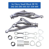 Stainless Steel Long Tube Engine Exhaust Headers for Chevy Small Block SB V8 262 265 283 305 327 350 400