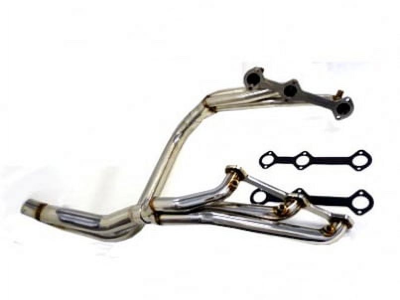 Performance Curve Dual Exhaust System For Chevy GMC S10 S15 1983-2001 | Big Max Turbo Muffler